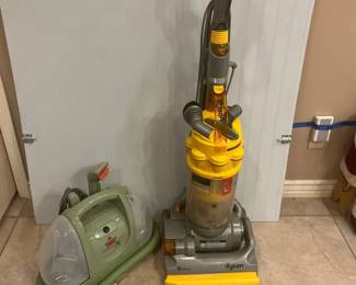 Dyson Vacuum And Bissel Carpet Cleaner
