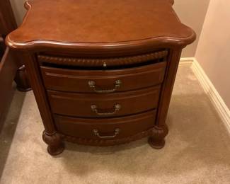 Wood Nightstand