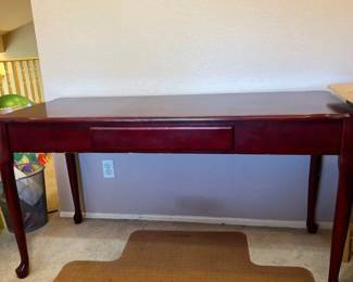 Red Wood Desk