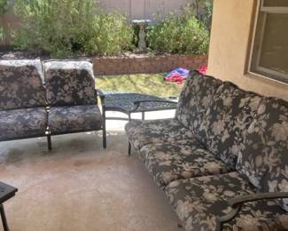 Patio Couch And Loveseat