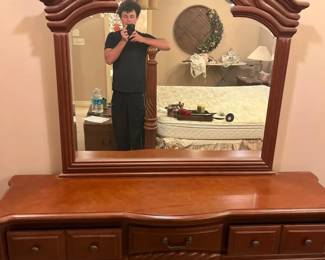 Dresser And Mirror