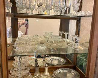 Lot Of Clear Decorative And Useful Glassware