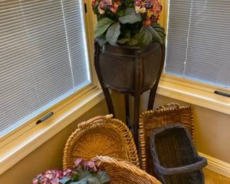 More Wicker Decor