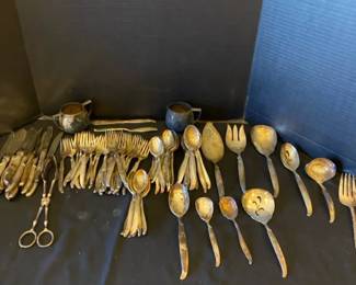 Lot Of 1847 Rogers Silver Plated Flatware