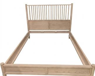 Queen Light Pine Bed