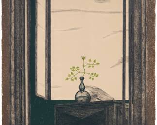 156 Juan Soriano (1920-2006, Mexican) "Ventana," 1975 Lithograph in colors on paper Edition: XVII/XXX Signed, dated, and numbered in pencil lower right and left, respectively: J. Soriano 75; titled by repute Sheet: 25.625" H x 19.5" W Estimate: $600 - $800