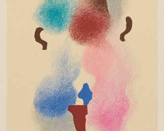 149 Carlos Mérida (1891-1984, Guatemalan) Untitled, plate 9 from the "Cielos Luminicos" portfolio, 1941 Screenprint in colors on wove paper Edition: 78/100 Signed and numbered in pencil in the lower margin: Carlos Mérida; also signed and dated as part of the image; printed "9" in white ink, verso; Taller de Ediciones Multiarte, Mexico City, prntr.; with an unidentified blindstamp in the lower left margin Image: 15" H x 11.75" W; Sheet: 30" H x 22.25" W Estimate: $700 - $900