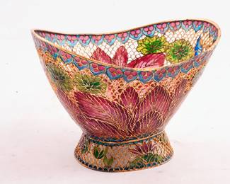 Cloissone basket