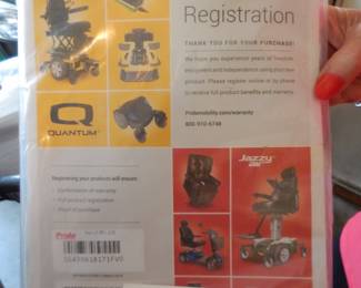 Scooter Instructions