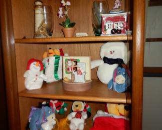 Characters & Book Shelf