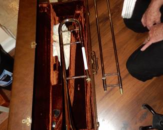 Olds B Flat Tenor Pro Leve Large Bore Trombone
