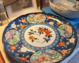 Vintage Japanese Decorative Platter