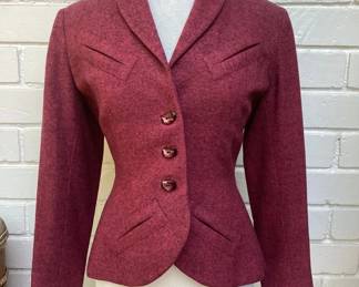 Vintage Tailored Wool Jacket