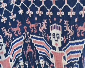 Vintage Ikat Wall Hanging Throw
