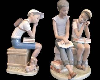 Lladr Black Legacy Figurines  School Chums  Exam Day Retired Collectibles
