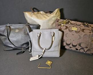 Authenticated Coach And MultiDesigner Handbags