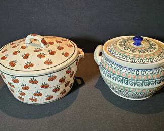 Bolesawiec Polish Pottery... Highly Collectible Old World Artistry
