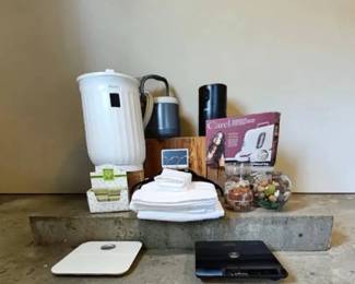 LUXURY HOME SPA  WELLNESS BUNDLE Towel Warmer, ssur Cold Therapy, Air Purifier, Scales, And More