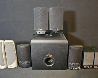 MultiBrand Audio Speaker Collection  Klipsch, Polk, Koss,  Angel
