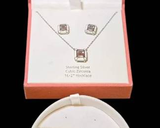 925 Sets Chamilia Charm Earrings  Nanette CZ Enamel