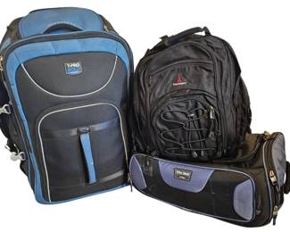 Travelpro TPro Bold 3Piece Luggage Set  Rolling Suitcase, Duffel, Backpack