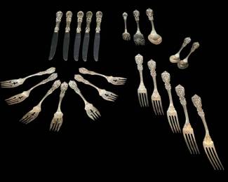 Sterling Silver Flatware... Reed And Barton Excellance
