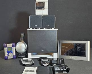 Retro Electronics Collection JVC, Archos And Sony