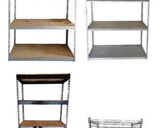 HeavyDuty Industrial  Utility Garage Shelving Units