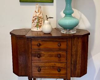 The vase on the left is sold.