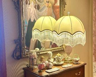 The lamp is sold.