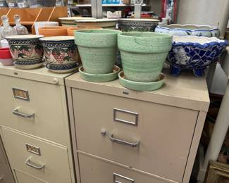 All the pots are sold.
