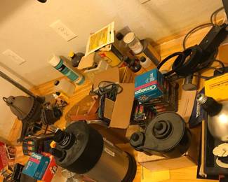 Darkroom and supplies