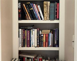More books. Many are Christian based.