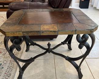 There are two of these end tables and also a Coffee Table that coordinate