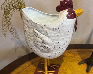 Metal rooster