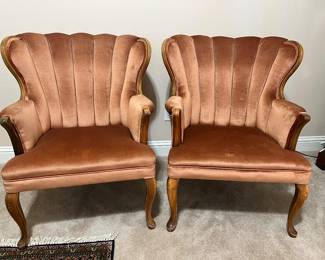 Beautiful Vintage Chair’s. They have been newly recovered.