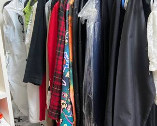 Lots of beautiful women’s clothing