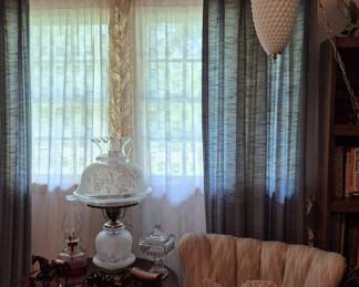 MCM swag lamp and more vintage treasures