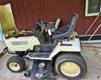 Two riding lawnmowers available