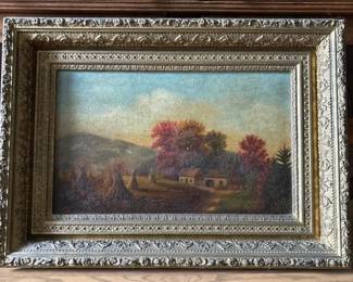 019 15x21antique19thcenturylandscapeo