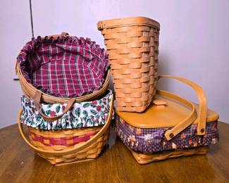 173 longaberger1991handwovenbasketswith