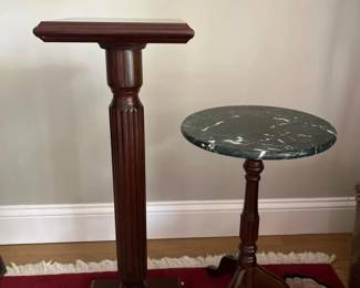 345 bombaycowoodpedestalstandroundgree