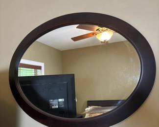 267 largeovalwallmirrorwithdarkbrownw