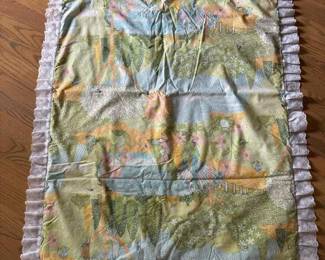 029 vintagehandmadebabycribquilt