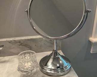 331 doublesidedchrometabletopvanitymirr
