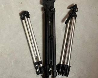 306 lotof3aluminumpantiltheadcamerat