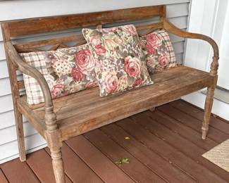 027 outdoorteaklatticebackbench