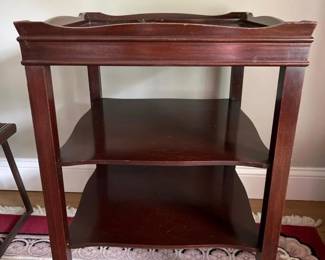 344 vintage3tiersidetablewithtraytop
