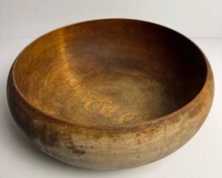 226 smoothwoodenservingbowl