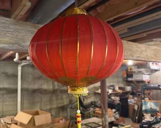 073 large16redgoldchinesehanginglanter